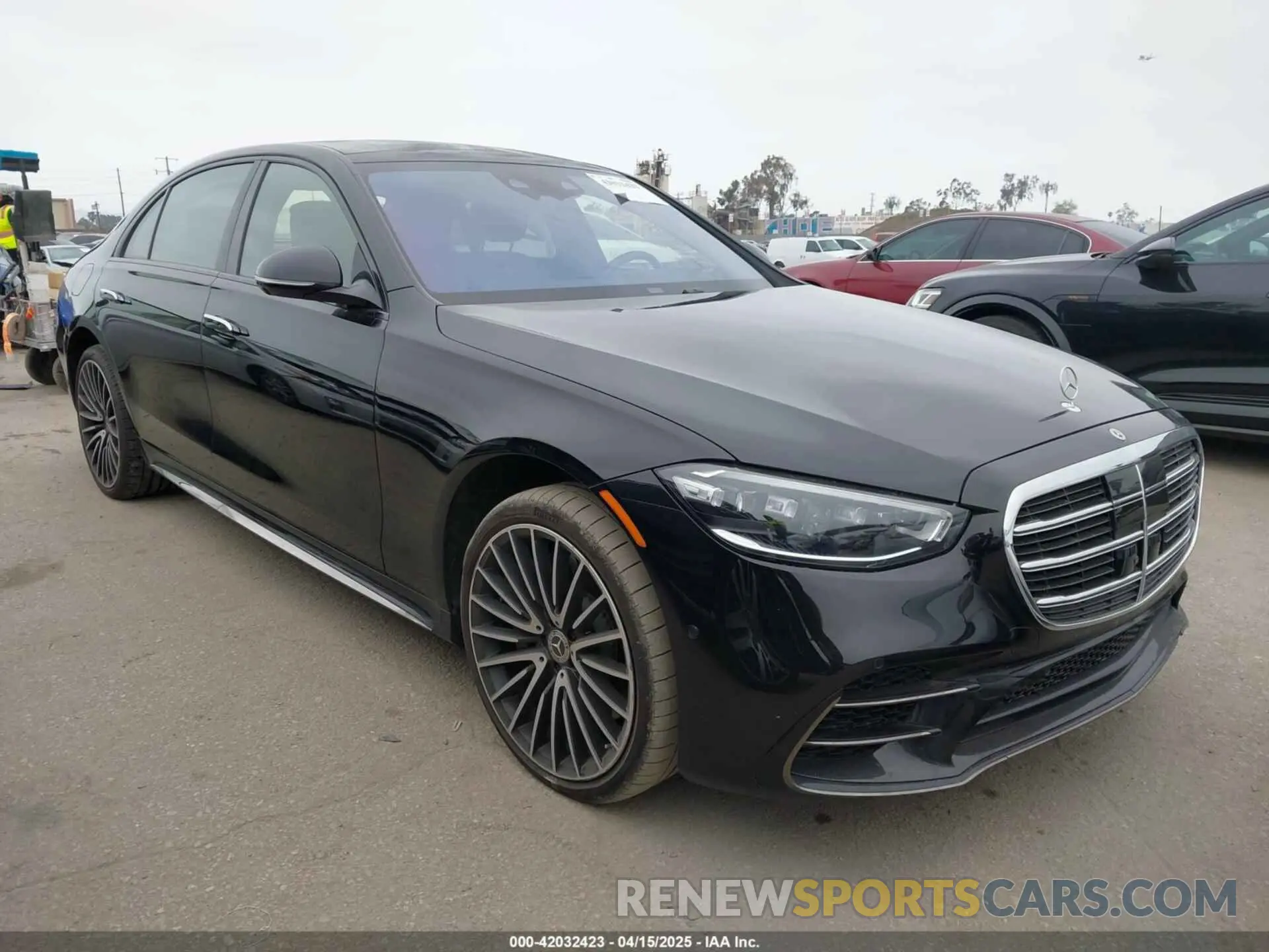 1 Photograph of a damaged car W1K6G7GB3RA279964 MERCEDES-BENZ S 580 2024
