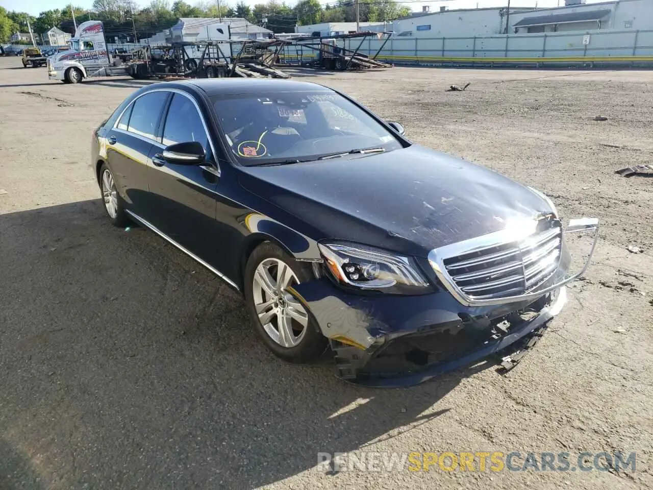1 Фотография поврежденного автомобиля WDDUG6EB6KA440463 MERCEDES-BENZ S CLASS 2019