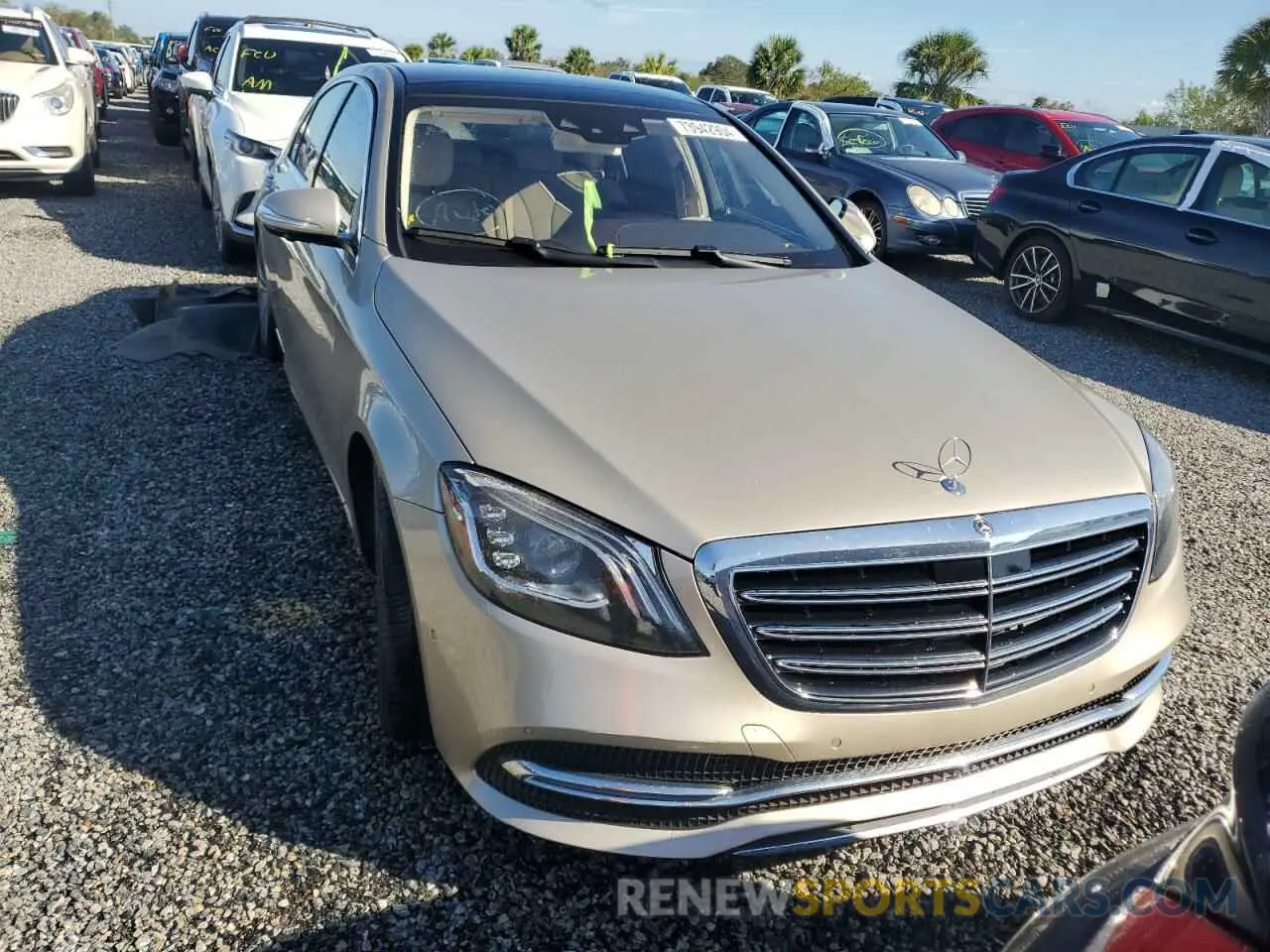 5 Фотография поврежденного автомобиля WDDUG6EB6KA460132 MERCEDES-BENZ S-CLASS 2019
