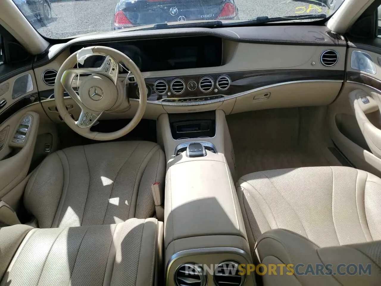 8 Фотография поврежденного автомобиля WDDUG6EB6KA460132 MERCEDES-BENZ S-CLASS 2019