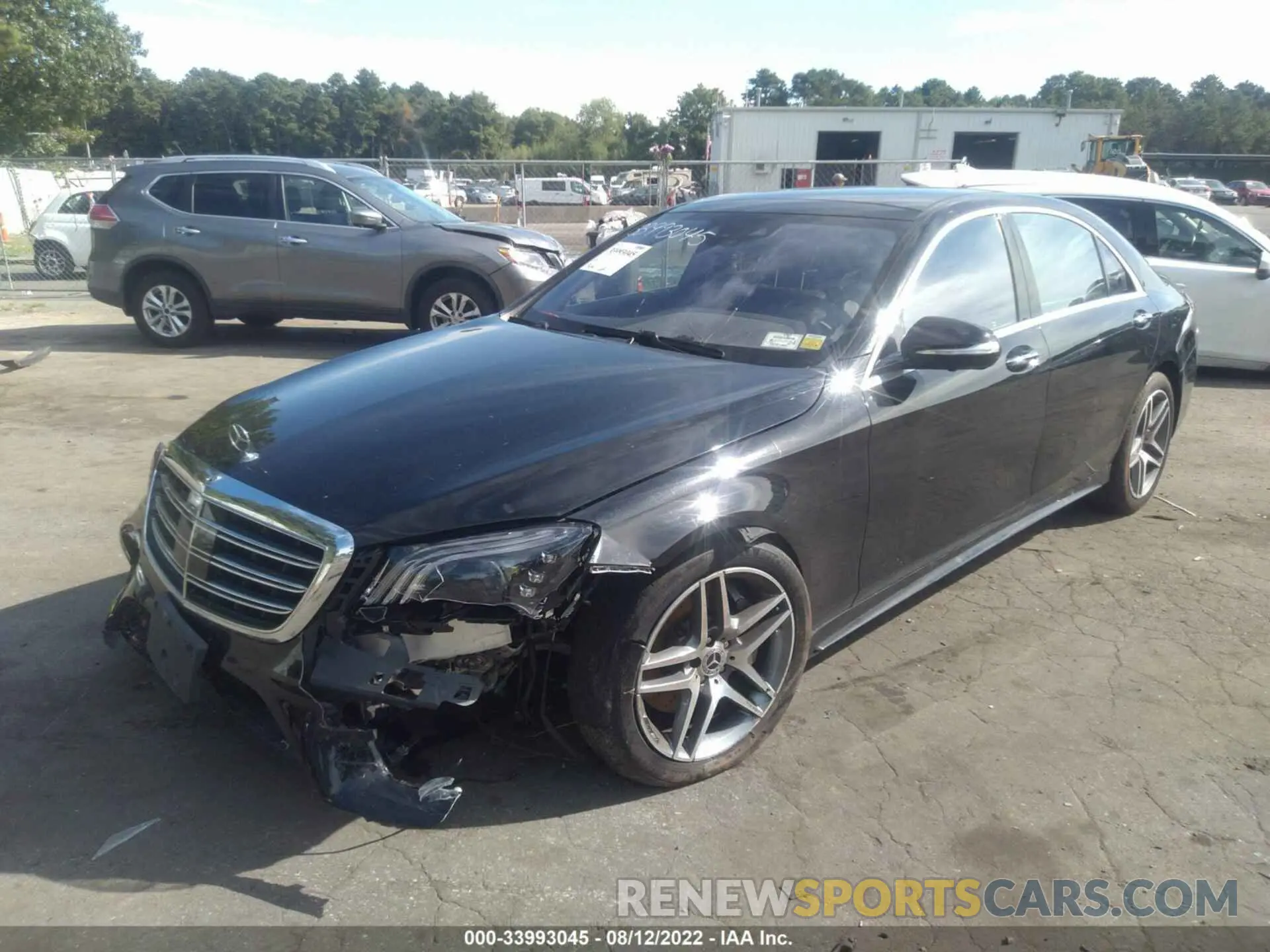 2 Photograph of a damaged car WDDUG6EBXKA466144 MERCEDES-BENZ S-CLASS 2019