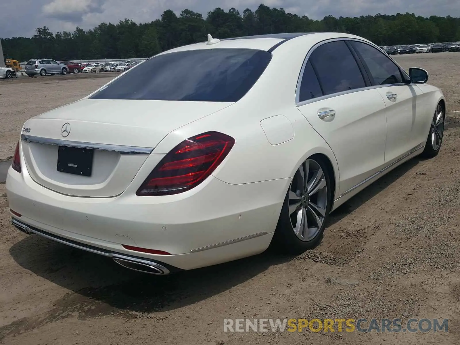 4 Фотография поврежденного автомобиля WDDUG6GB5KA486122 MERCEDES-BENZ S CLASS 2019