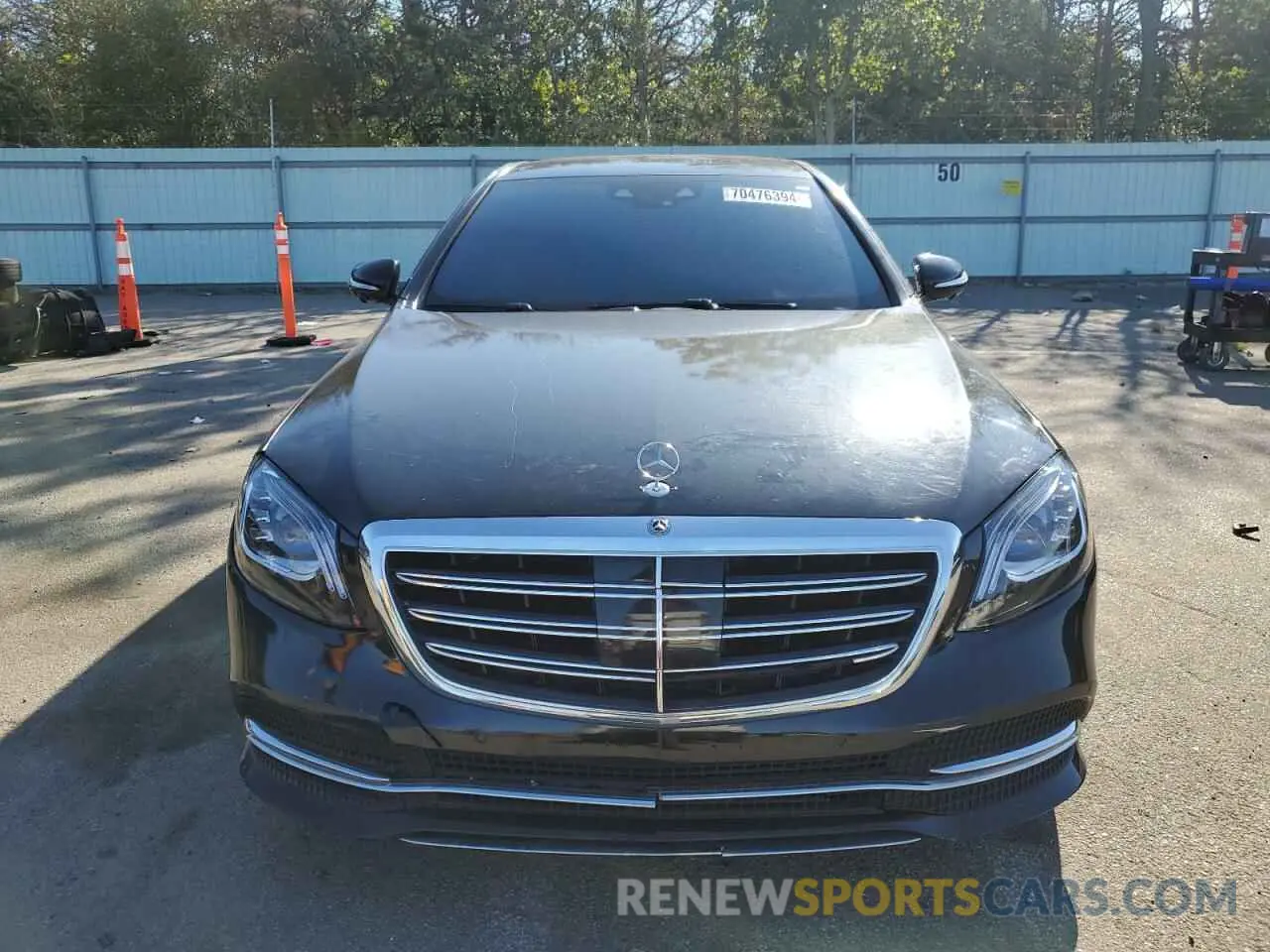 5 Фотография поврежденного автомобиля WDDUG86B9KA462384 MERCEDES-BENZ S-CLASS 2019
