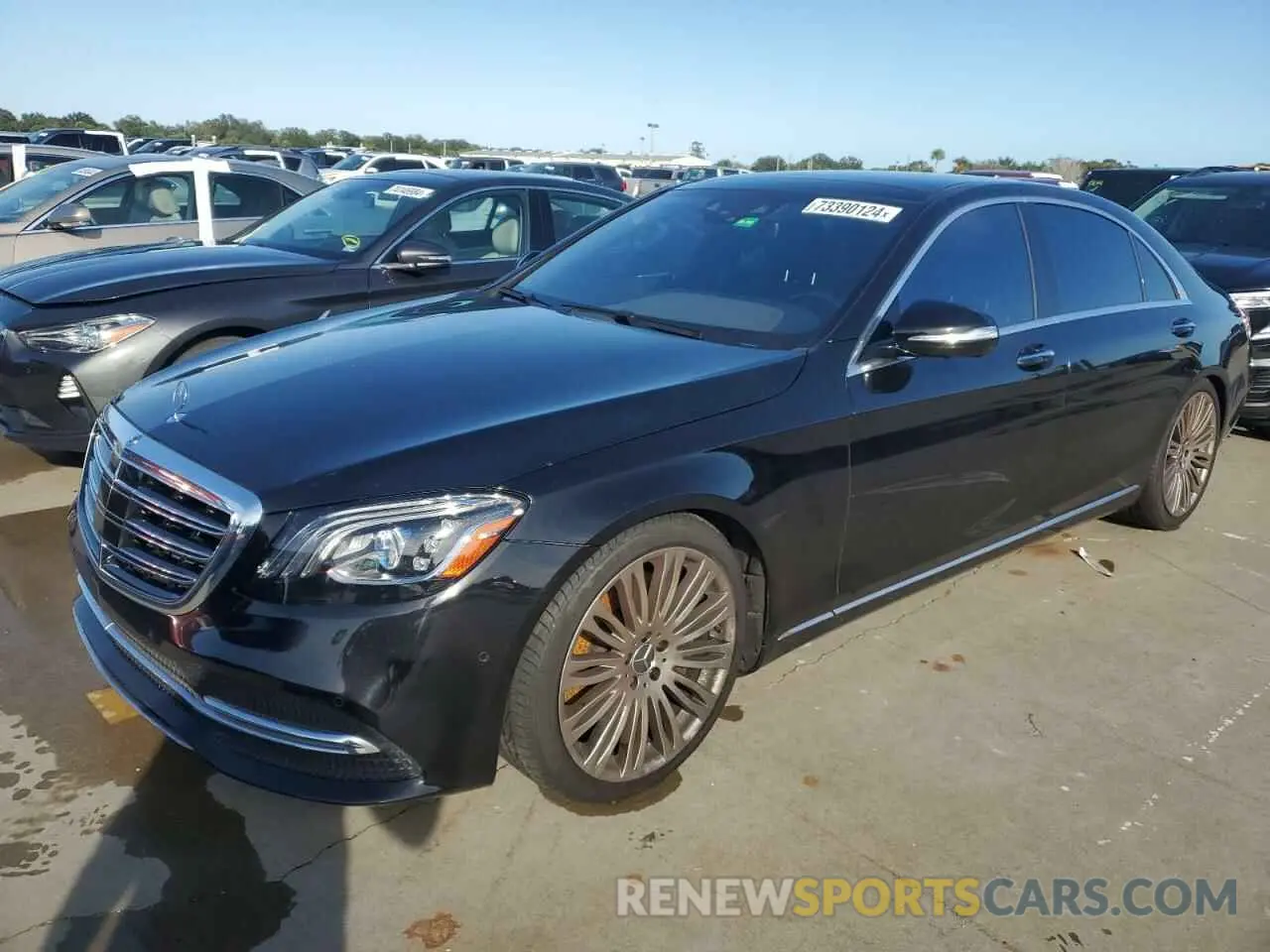 1 Фотография поврежденного автомобиля WDDUG8DB0KA435479 MERCEDES-BENZ S-CLASS 2019