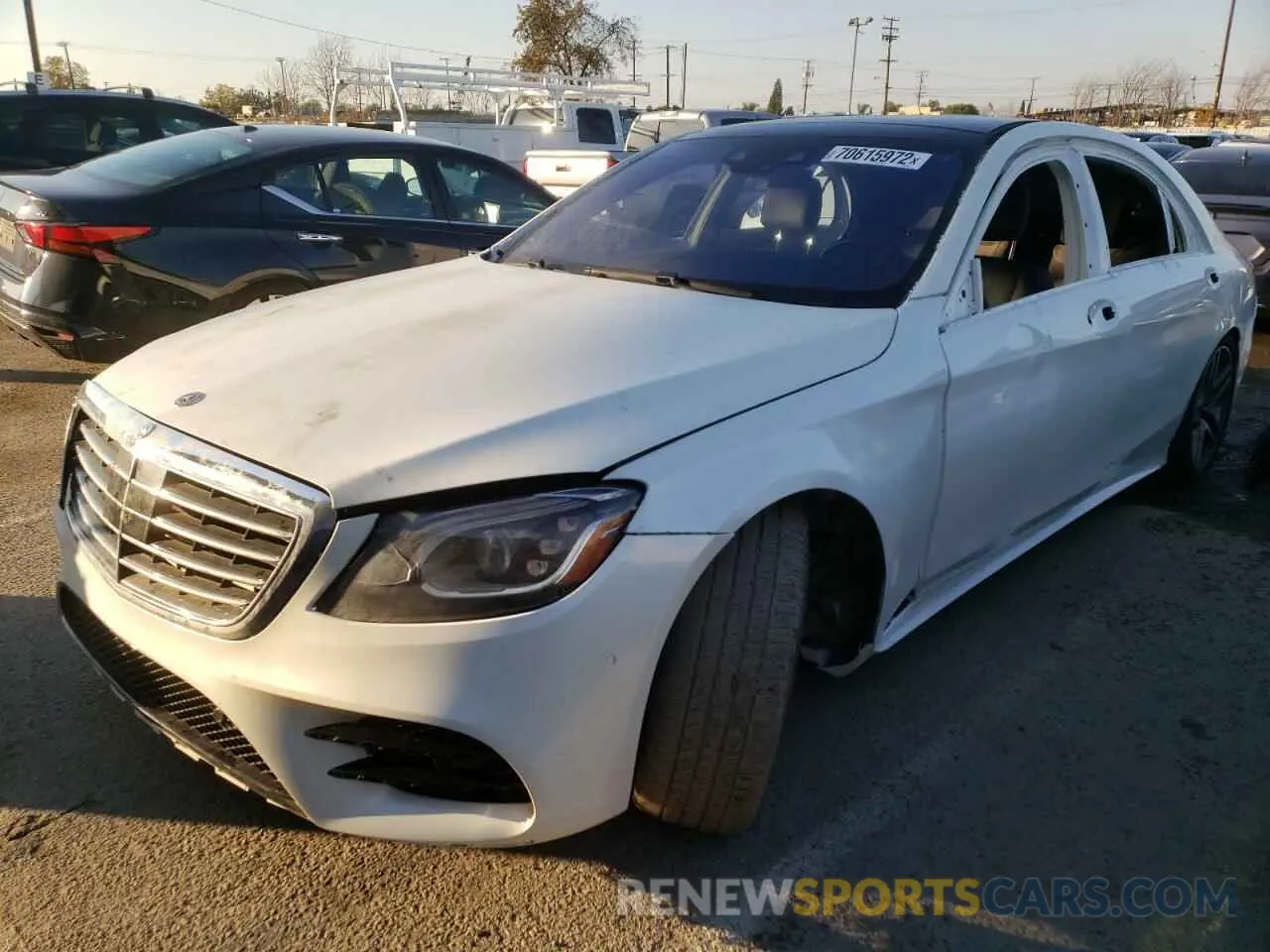 1 Photograph of a damaged car WDDUG8DB5KA452293 MERCEDES-BENZ S-CLASS 2019