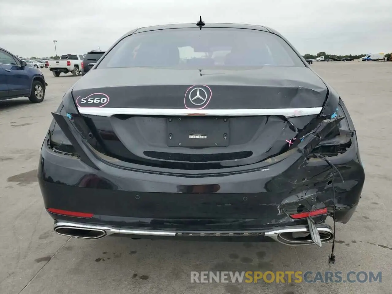 6 Photograph of a damaged car WDDUG8DB5KA468283 MERCEDES-BENZ S-CLASS 2019