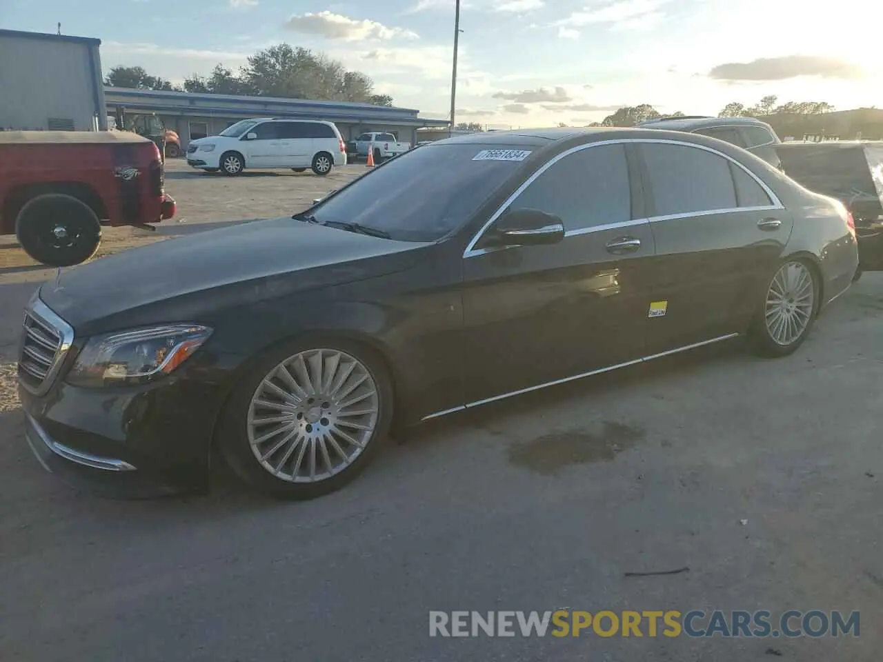 1 Photograph of a damaged car WDDUG8DB6KA476859 MERCEDES-BENZ S-CLASS 2019