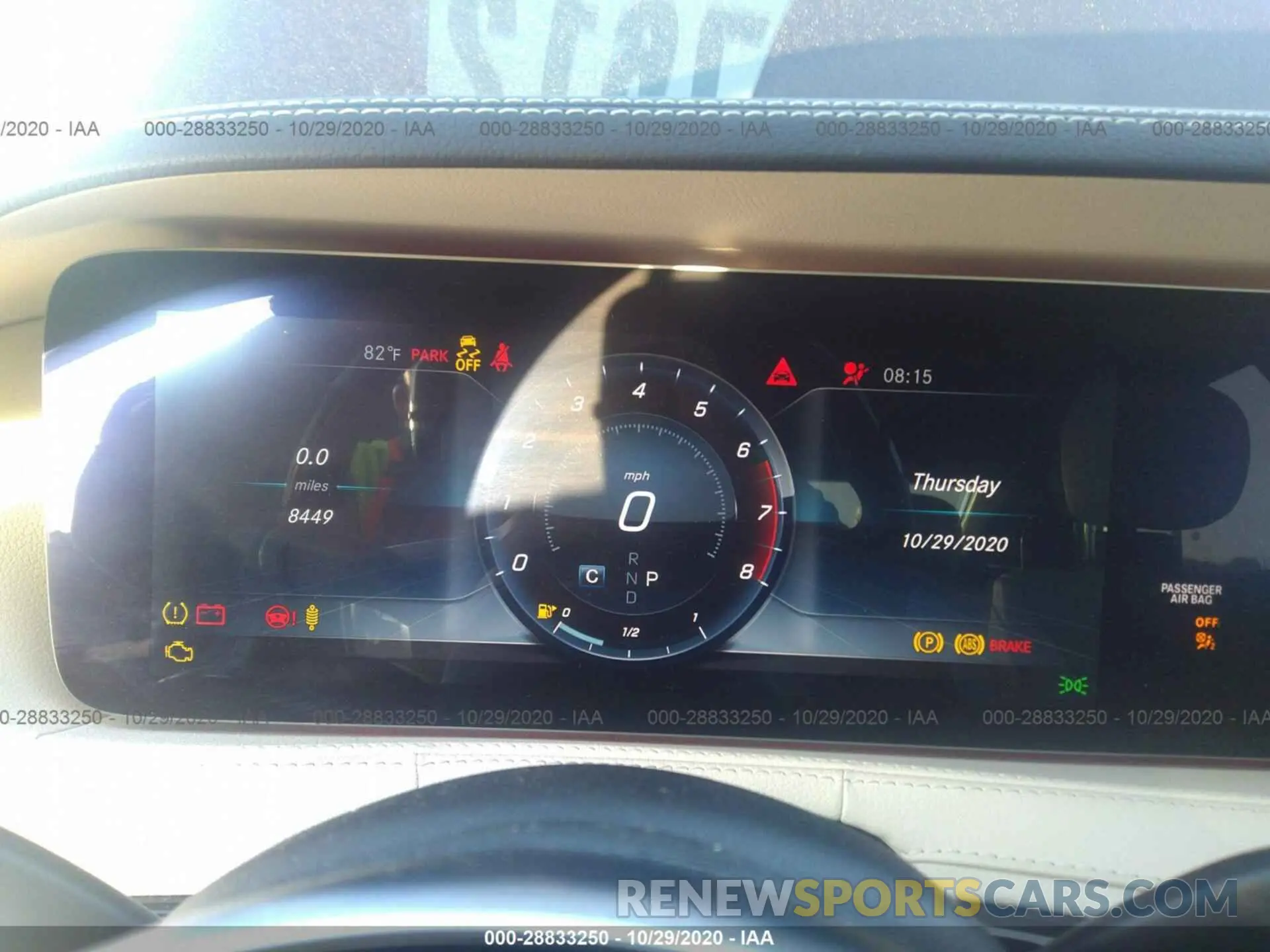 7 Photograph of a damaged car WDDUG8DB7KA487367 MERCEDES-BENZ S-CLASS 2019