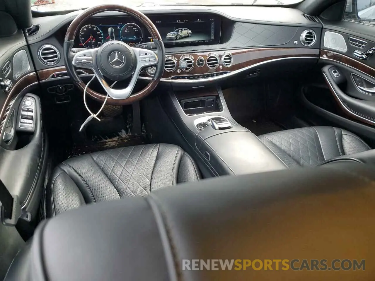 8 Photograph of a damaged car WDDUG8GB4KA424478 MERCEDES-BENZ S-CLASS 2019
