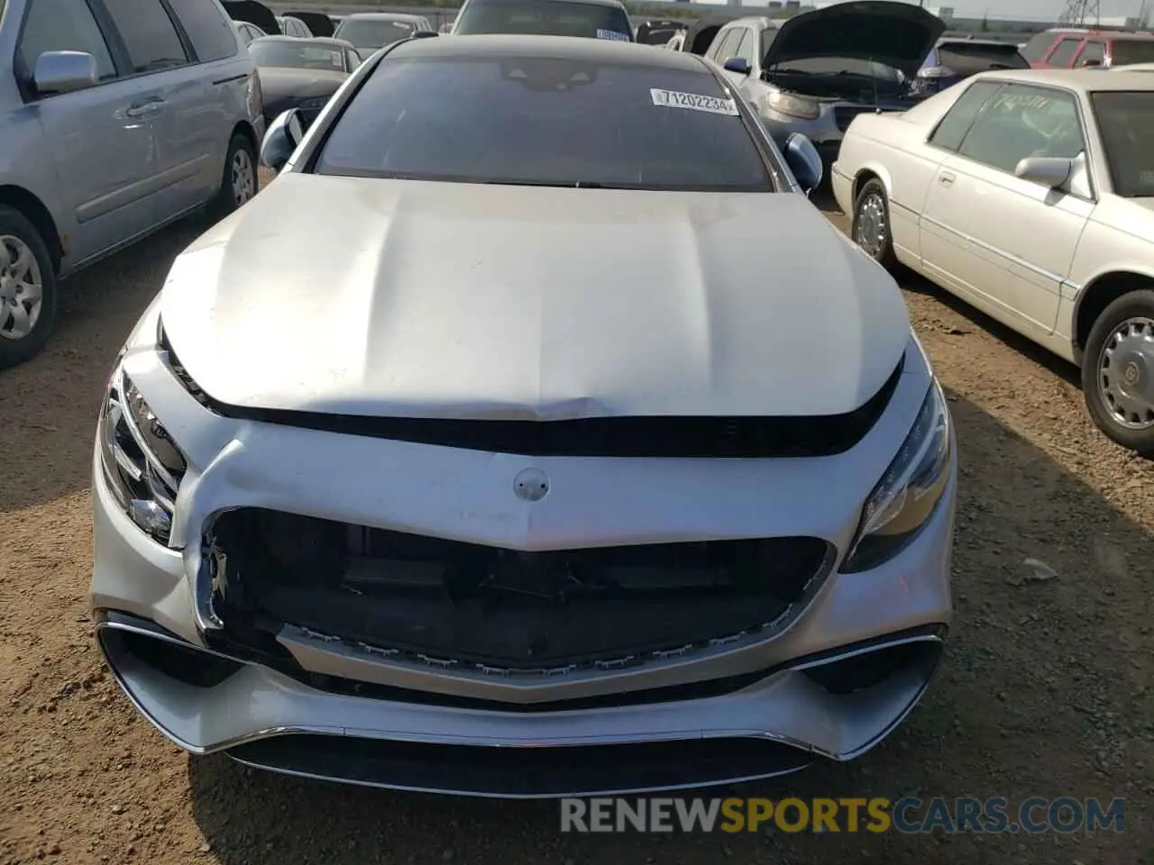 5 Photograph of a damaged car WDDXJ8JB0KA039443 MERCEDES-BENZ S-CLASS 2019