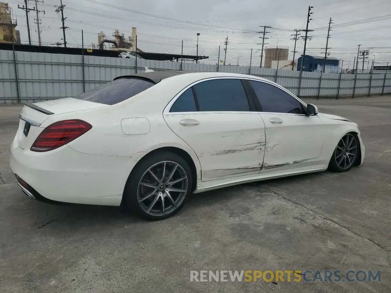 3 Фотография поврежденного автомобиля W1KUG8DB0LA553260 MERCEDES-BENZ S-CLASS 2020