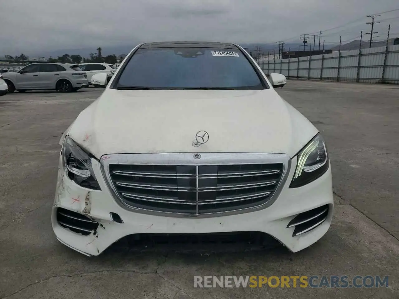 5 Фотография поврежденного автомобиля W1KUG8DB0LA553260 MERCEDES-BENZ S-CLASS 2020