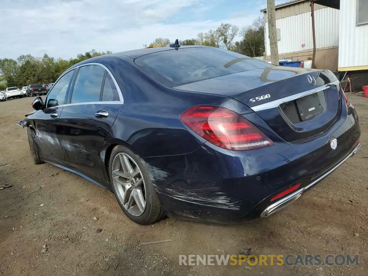 2 Photograph of a damaged car W1KUG8GB2LA559363 MERCEDES-BENZ S-CLASS 2020