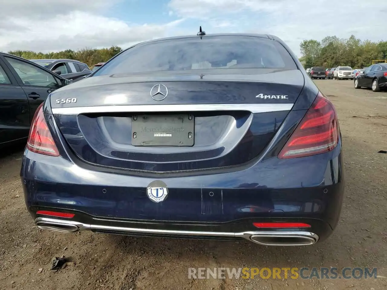6 Photograph of a damaged car W1KUG8GB2LA559363 MERCEDES-BENZ S-CLASS 2020
