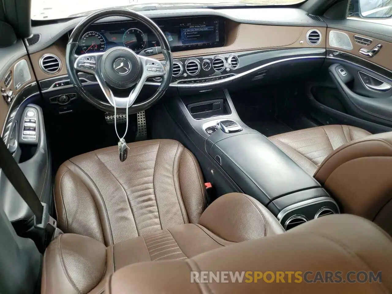 8 Фотография поврежденного автомобиля W1KUG8GB4LA551622 MERCEDES-BENZ S-CLASS 2020