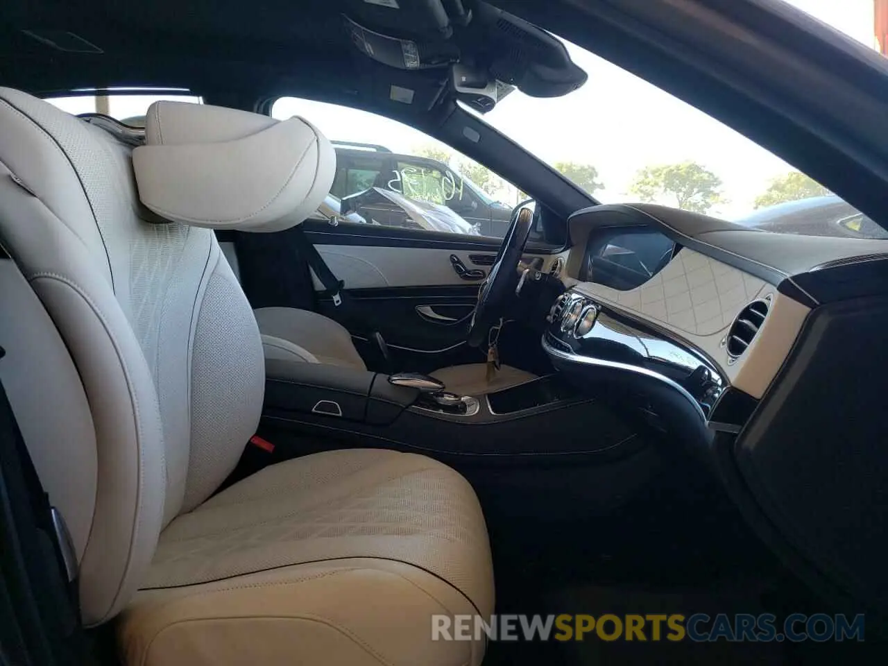 5 Photograph of a damaged car W1KUG8GB7LA562176 MERCEDES-BENZ S-CLASS 2020