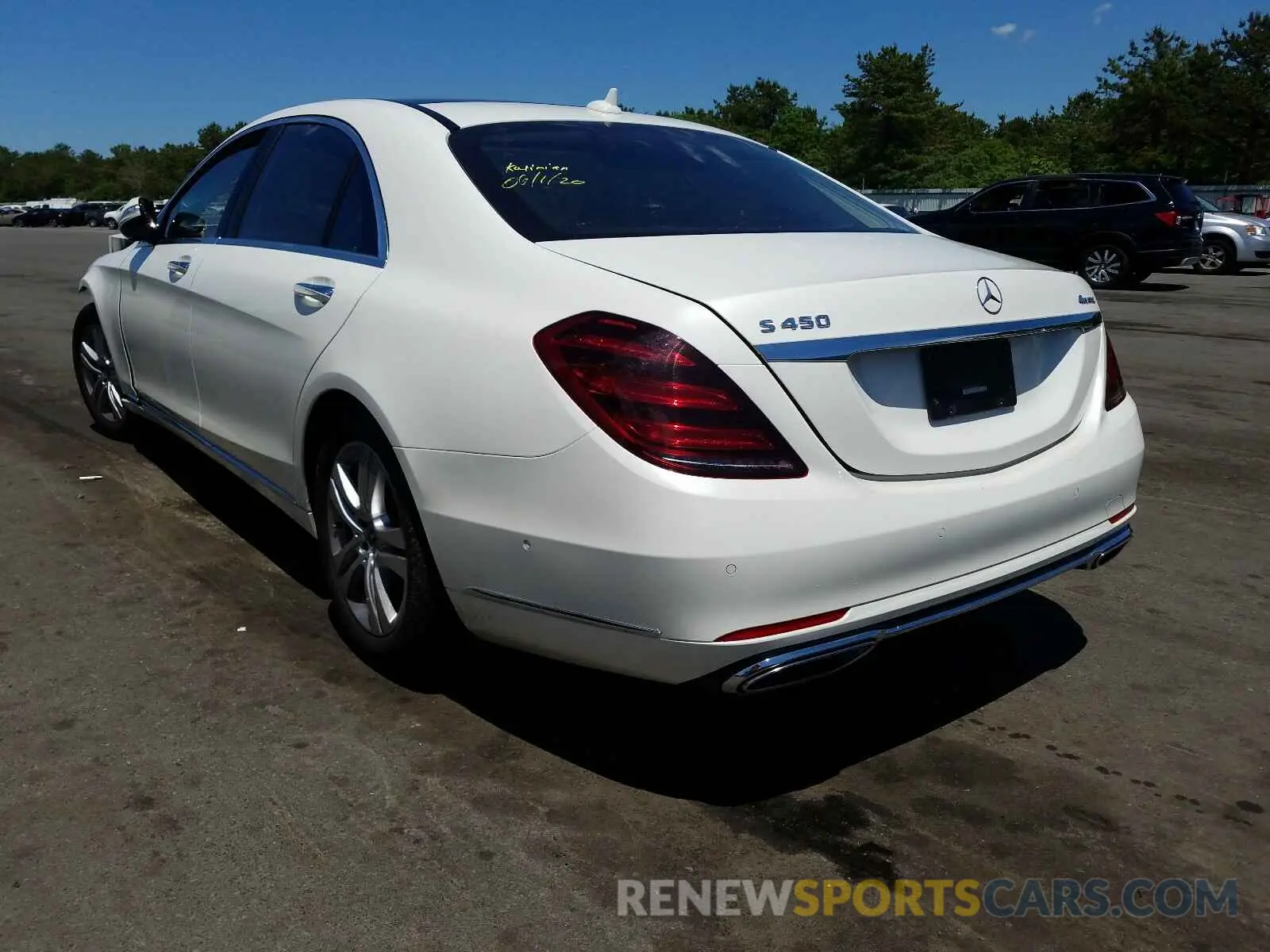 3 Фотография поврежденного автомобиля WDDUG6EB3LA510440 MERCEDES-BENZ S CLASS 2020