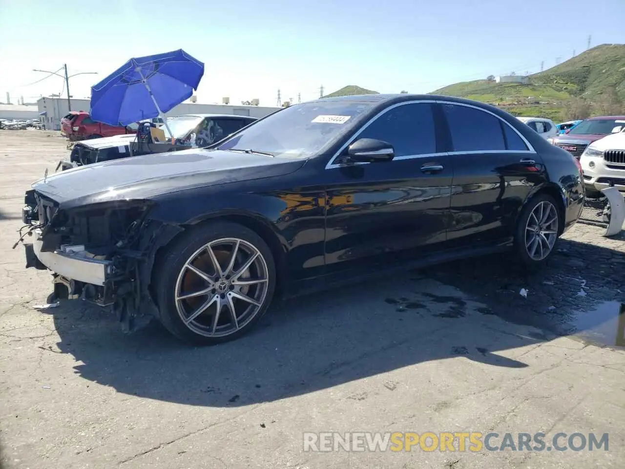 1 Photograph of a damaged car WDDUG6GB0LA509582 MERCEDES-BENZ S-CLASS 2020