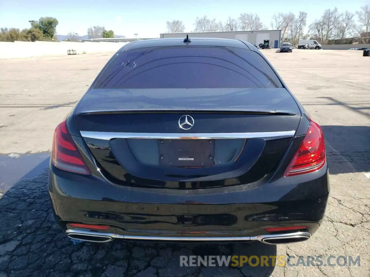 6 Photograph of a damaged car WDDUG6GB0LA509582 MERCEDES-BENZ S-CLASS 2020