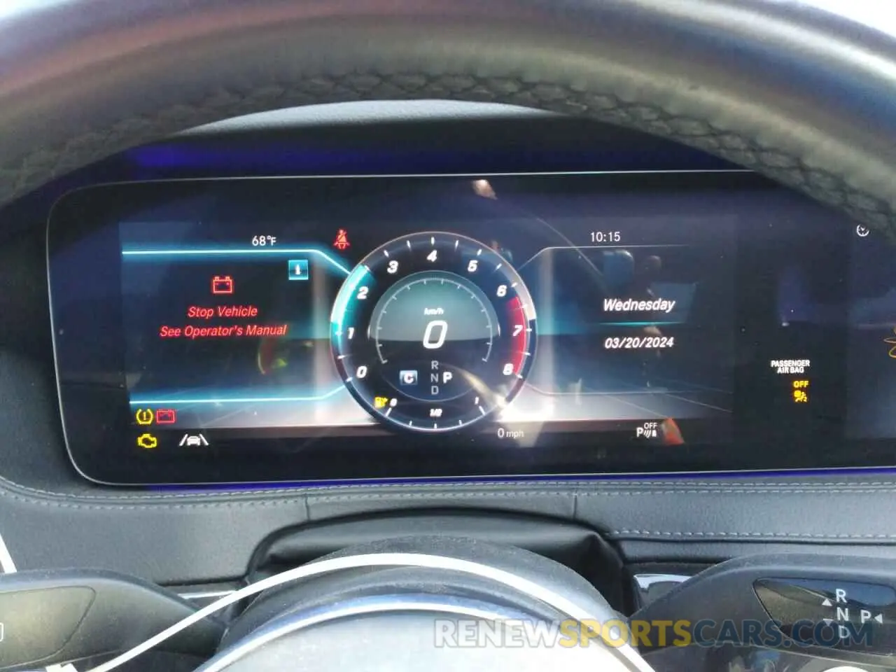 9 Photograph of a damaged car WDDUG6GB0LA509582 MERCEDES-BENZ S-CLASS 2020