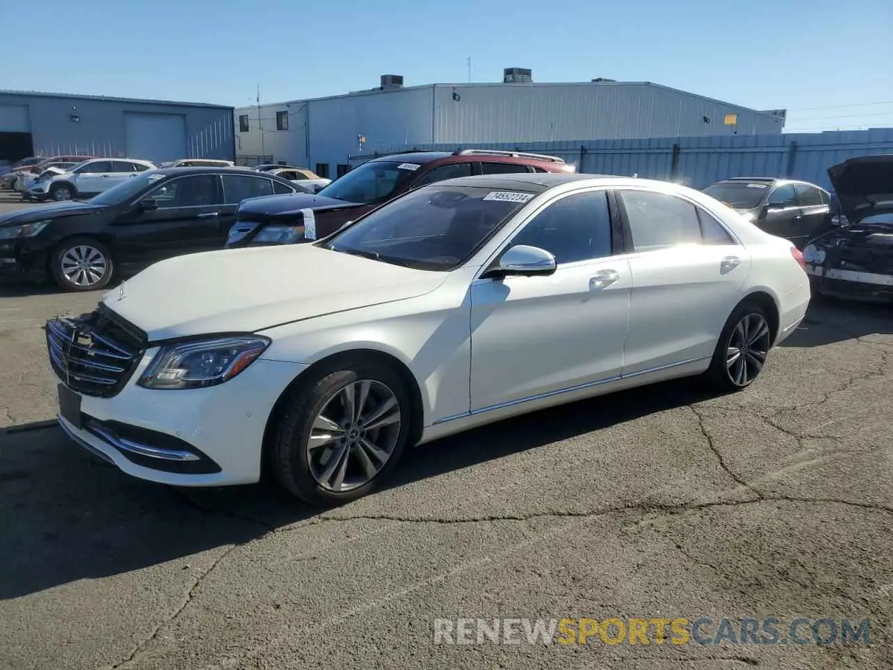 1 Фотография поврежденного автомобиля WDDUG6GB5LA502370 MERCEDES-BENZ S-CLASS 2020
