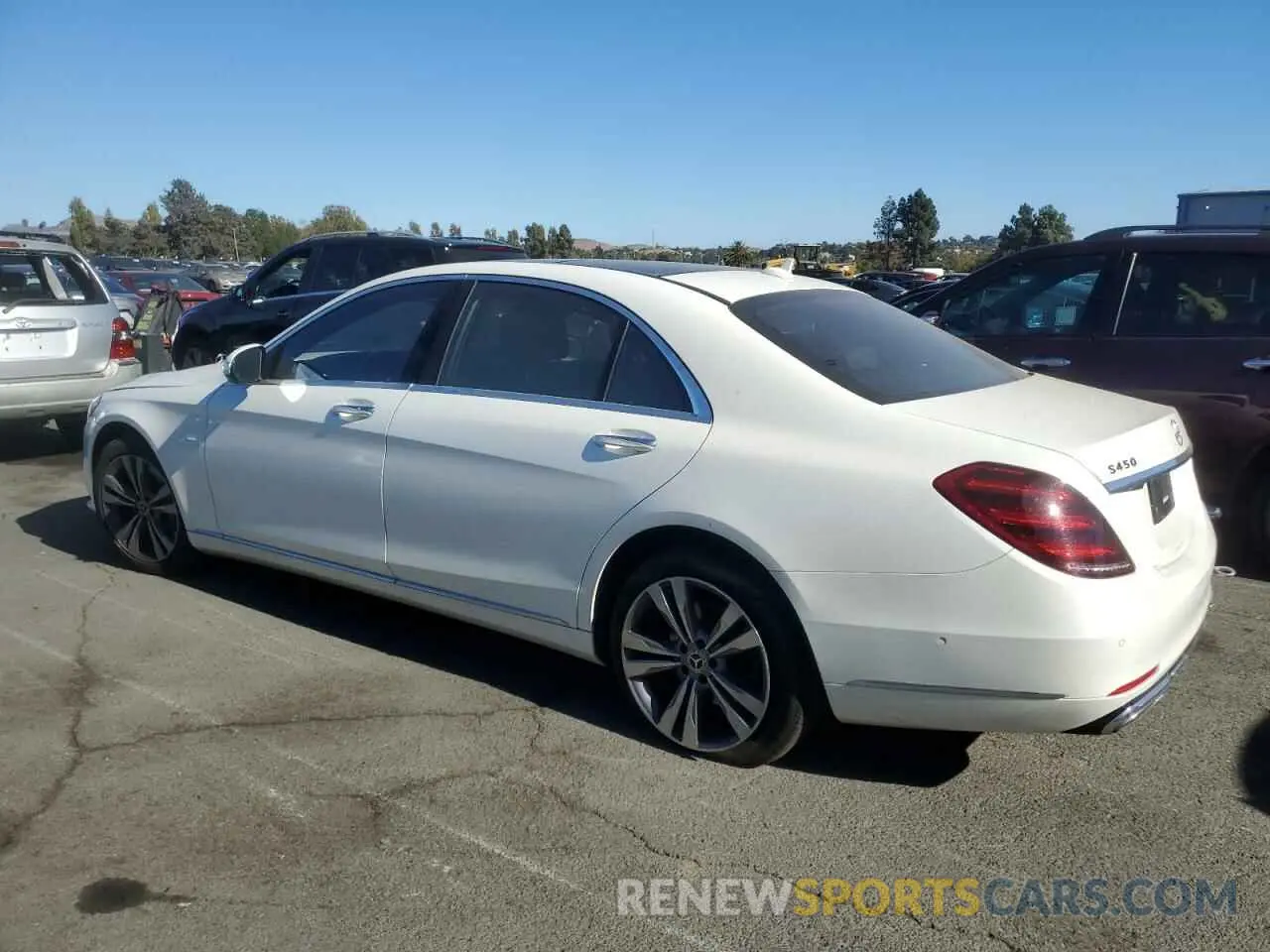 2 Фотография поврежденного автомобиля WDDUG6GB5LA502370 MERCEDES-BENZ S-CLASS 2020