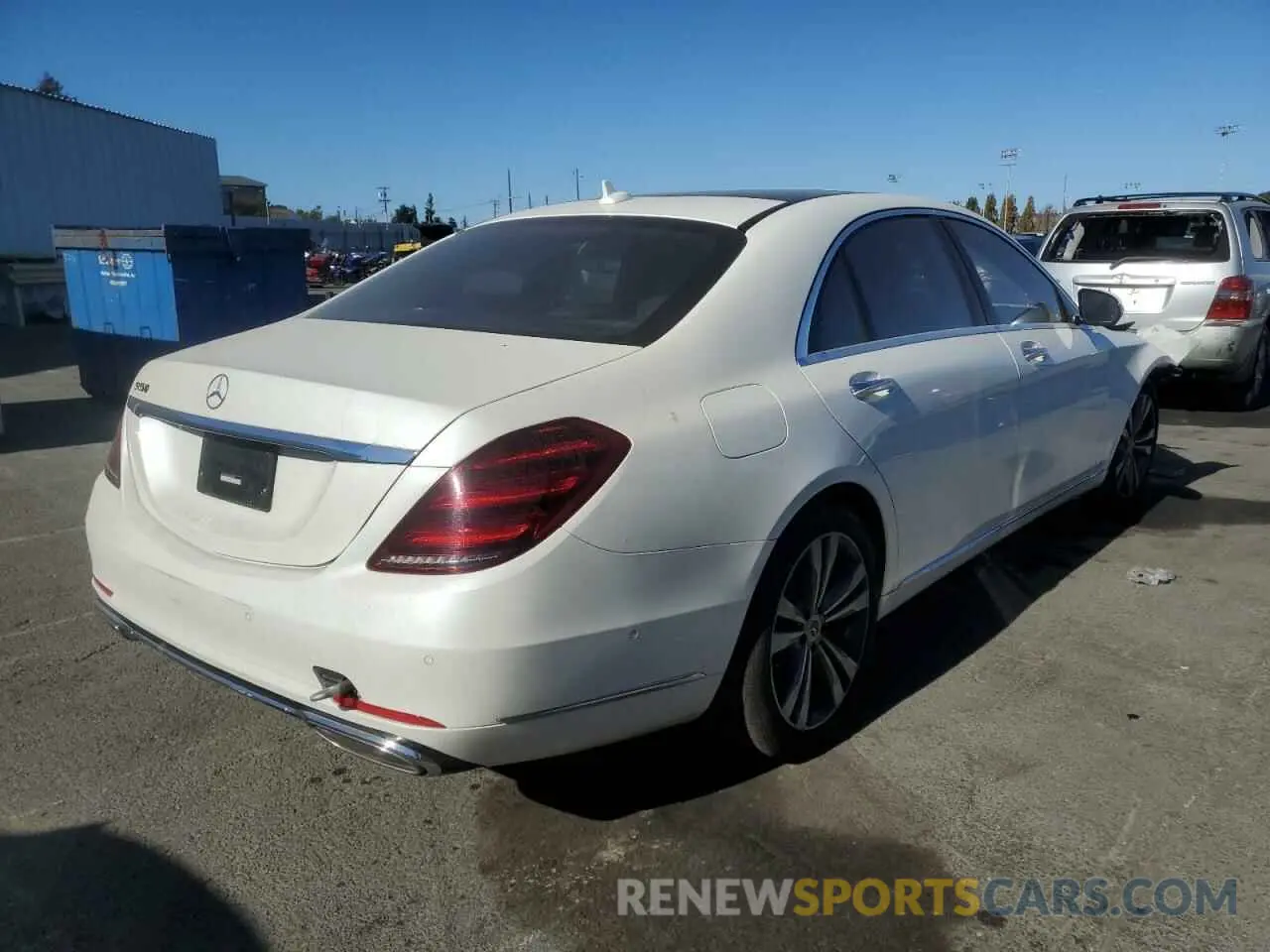 3 Фотография поврежденного автомобиля WDDUG6GB5LA502370 MERCEDES-BENZ S-CLASS 2020