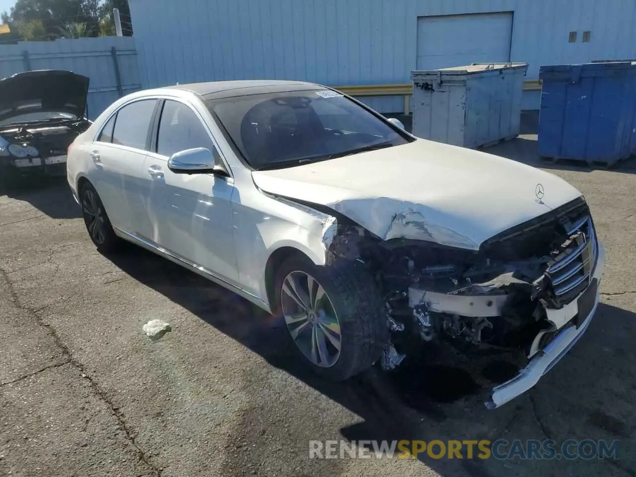 4 Фотография поврежденного автомобиля WDDUG6GB5LA502370 MERCEDES-BENZ S-CLASS 2020