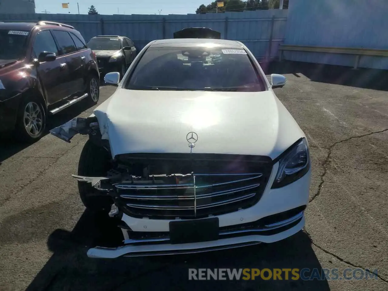5 Фотография поврежденного автомобиля WDDUG6GB5LA502370 MERCEDES-BENZ S-CLASS 2020