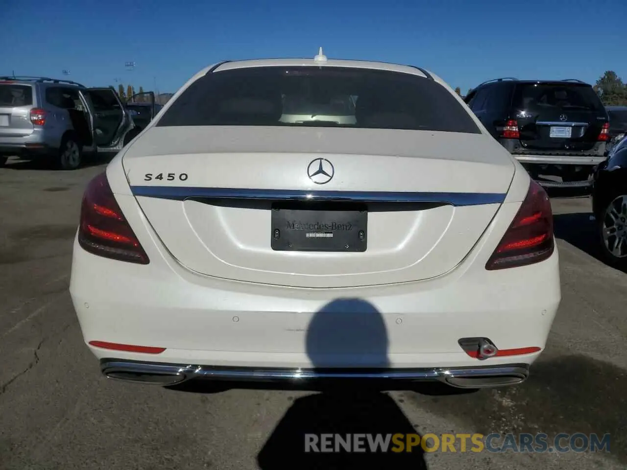 6 Фотография поврежденного автомобиля WDDUG6GB5LA502370 MERCEDES-BENZ S-CLASS 2020