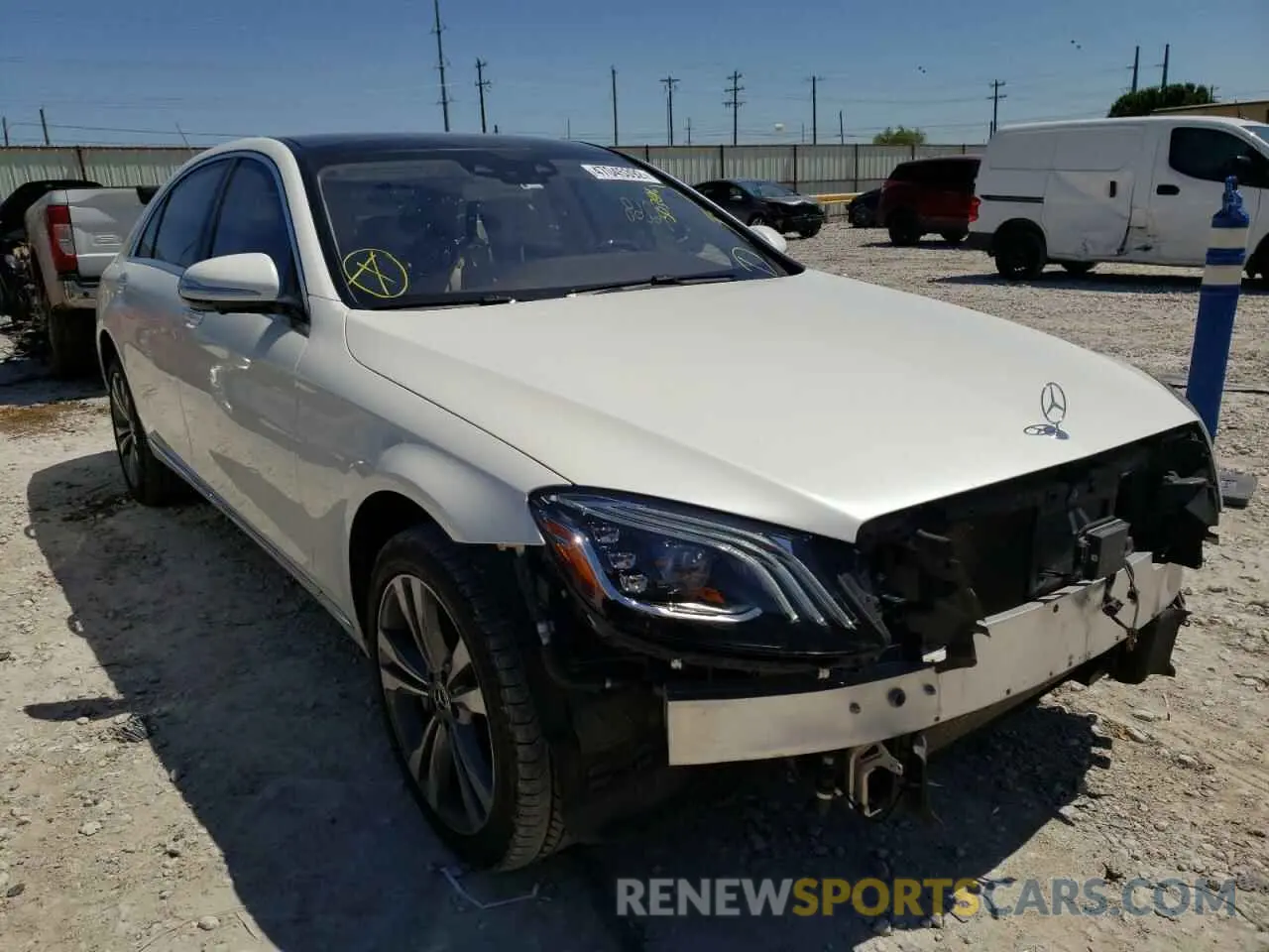 1 Photograph of a damaged car WDDUG6GB7LA503696 MERCEDES-BENZ S-CLASS 2020
