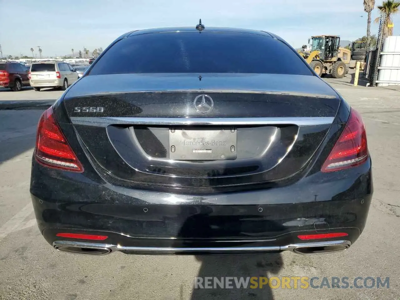 6 Фотография поврежденного автомобиля WDDUG8DB9LA525635 MERCEDES-BENZ S-CLASS 2020