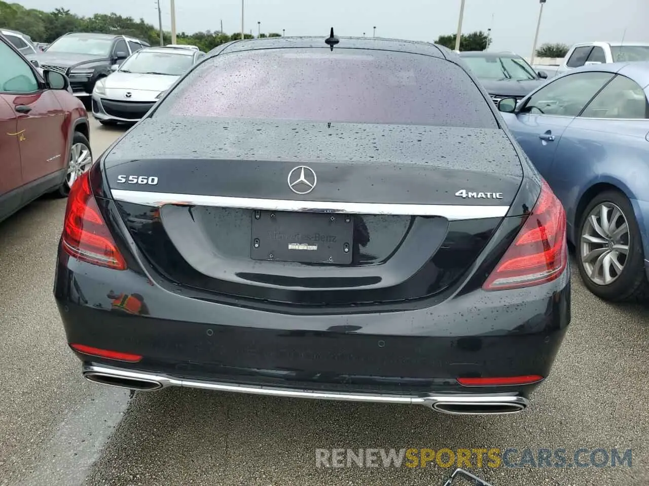 6 Photograph of a damaged car WDDUG8GB8LA490596 MERCEDES-BENZ S-CLASS 2020