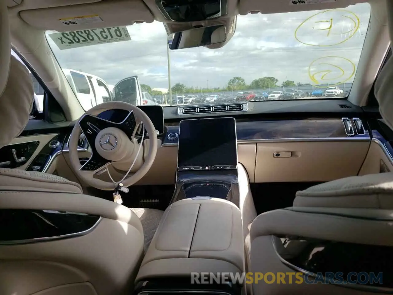 9 Photograph of a damaged car W1K6G7GB0MA024147 MERCEDES-BENZ S-CLASS 2021