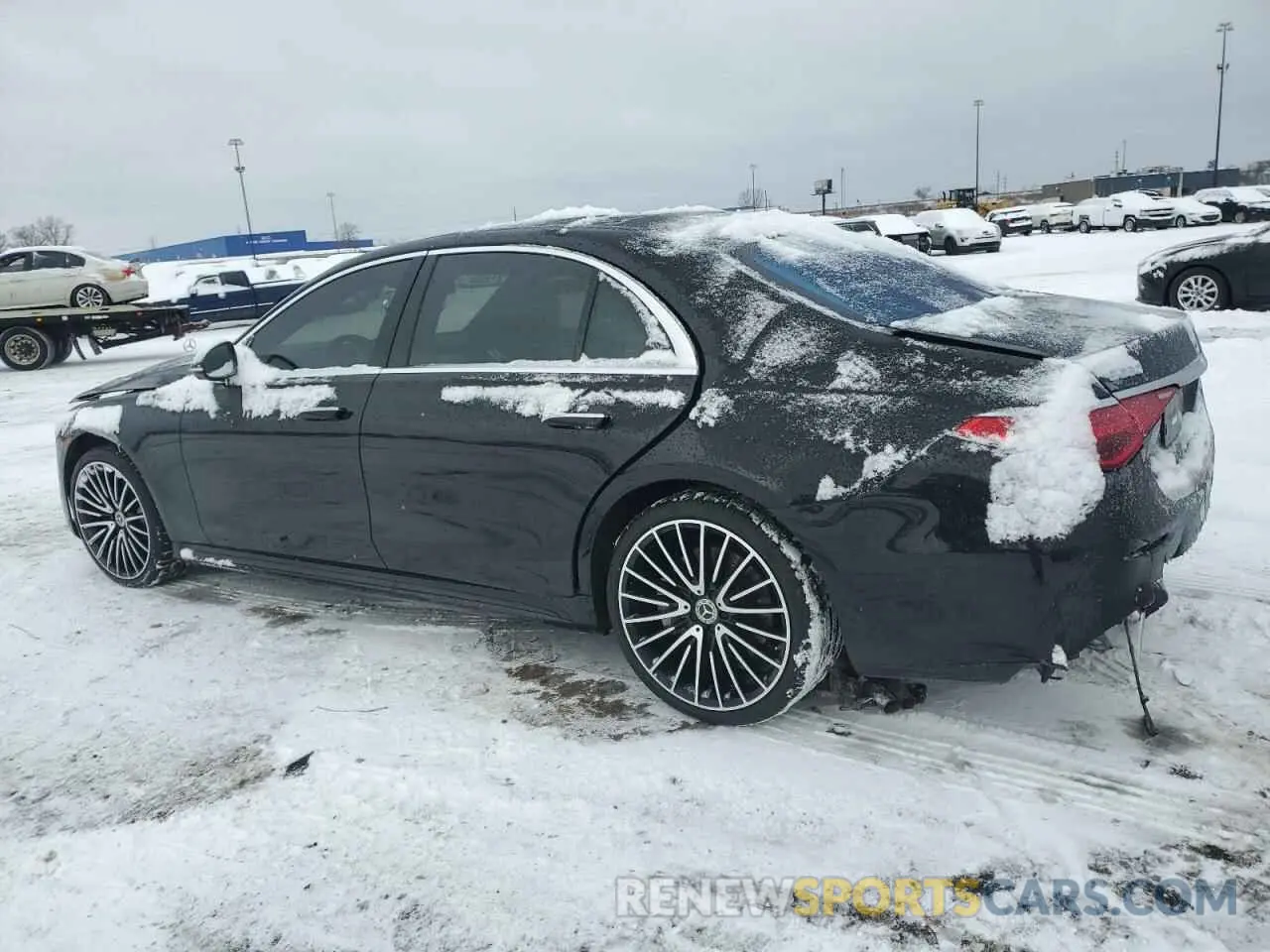 2 Фотография поврежденного автомобиля W1K6G7GB1MA042303 MERCEDES-BENZ S-CLASS 2021