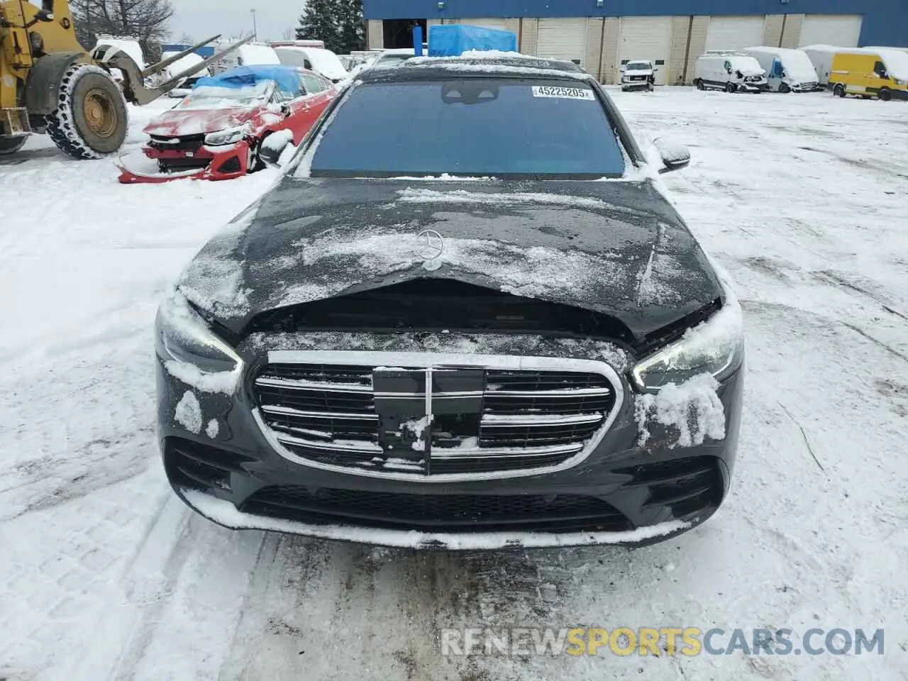 5 Фотография поврежденного автомобиля W1K6G7GB1MA042303 MERCEDES-BENZ S-CLASS 2021