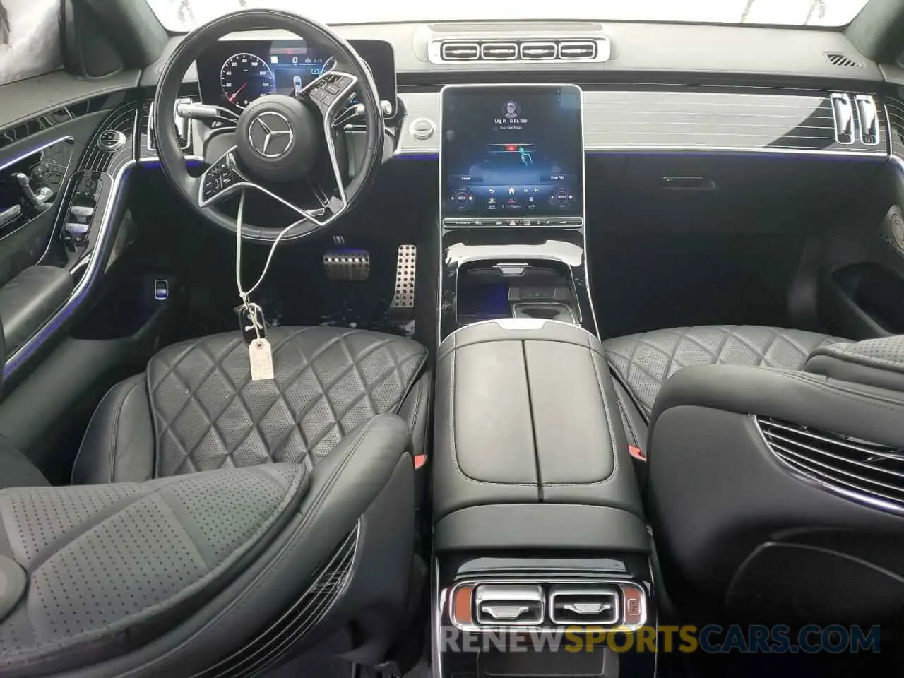 8 Фотография поврежденного автомобиля W1K6G7GB1MA042303 MERCEDES-BENZ S-CLASS 2021