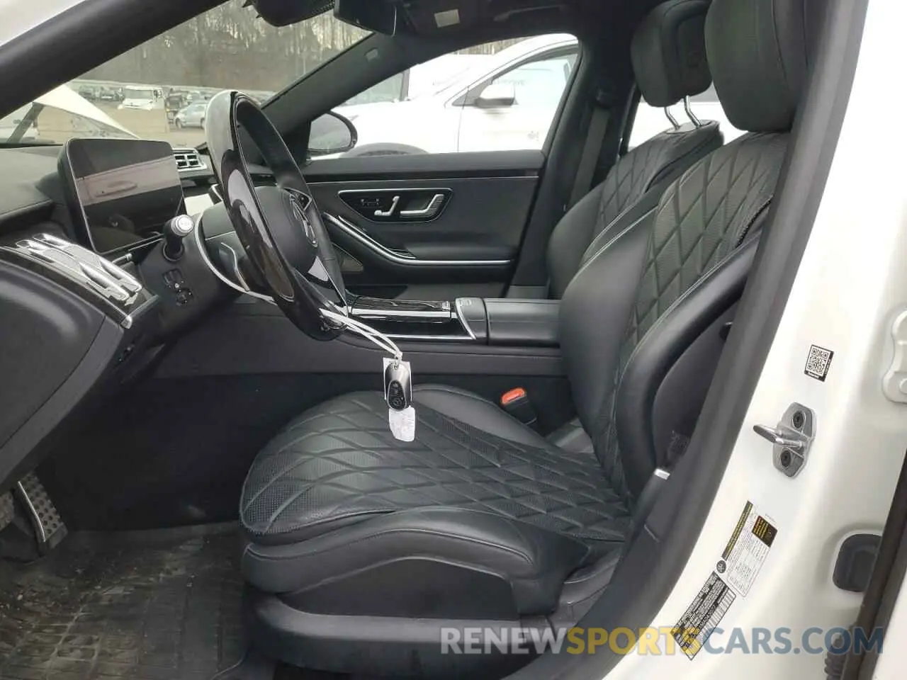 7 Фотография поврежденного автомобиля W1K6G7GB1MA043077 MERCEDES-BENZ S-CLASS 2021