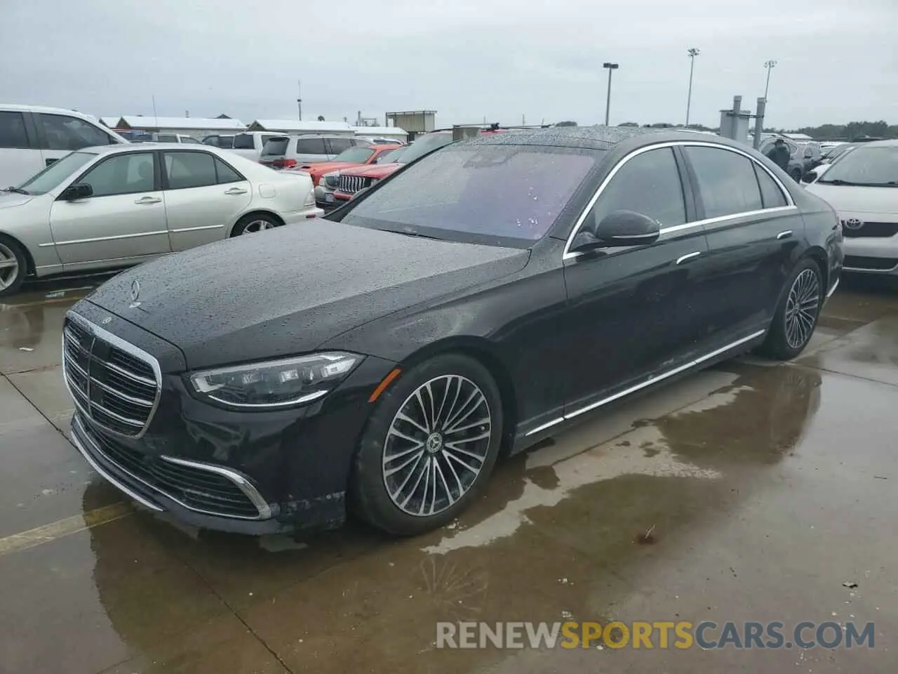 1 Photograph of a damaged car W1K6G7GB1MA056878 MERCEDES-BENZ S-CLASS 2021