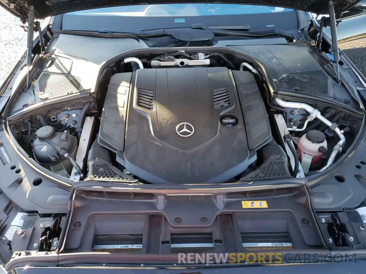 11 Photograph of a damaged car W1K6G7GB2MA043962 MERCEDES-BENZ S-CLASS 2021
