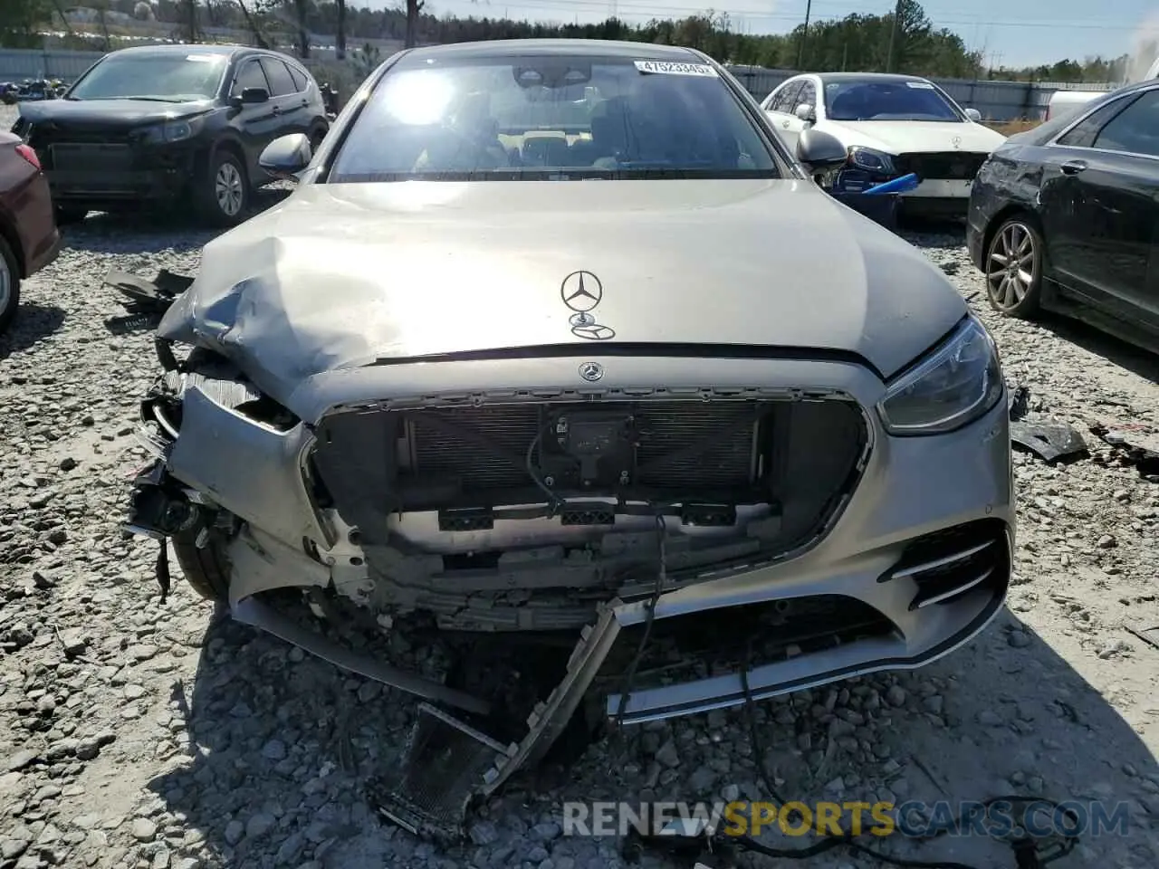 5 Photograph of a damaged car W1K6G7GB3MA056414 MERCEDES-BENZ S-CLASS 2021