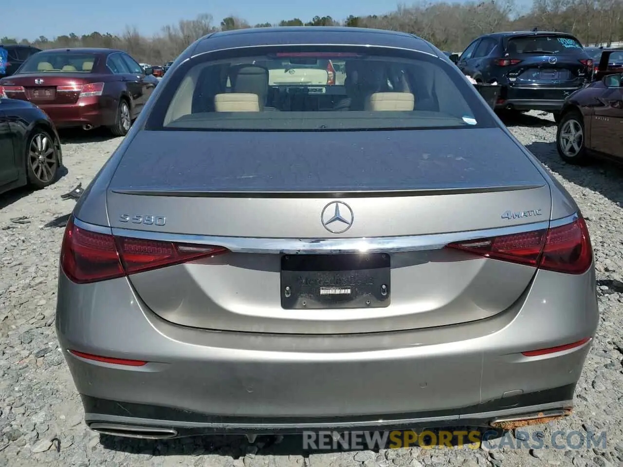 6 Photograph of a damaged car W1K6G7GB3MA056414 MERCEDES-BENZ S-CLASS 2021