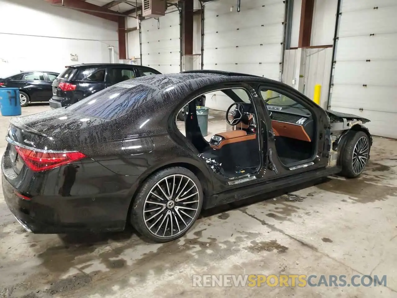 3 Photograph of a damaged car W1K6G7GB3MA057868 MERCEDES-BENZ S-CLASS 2021