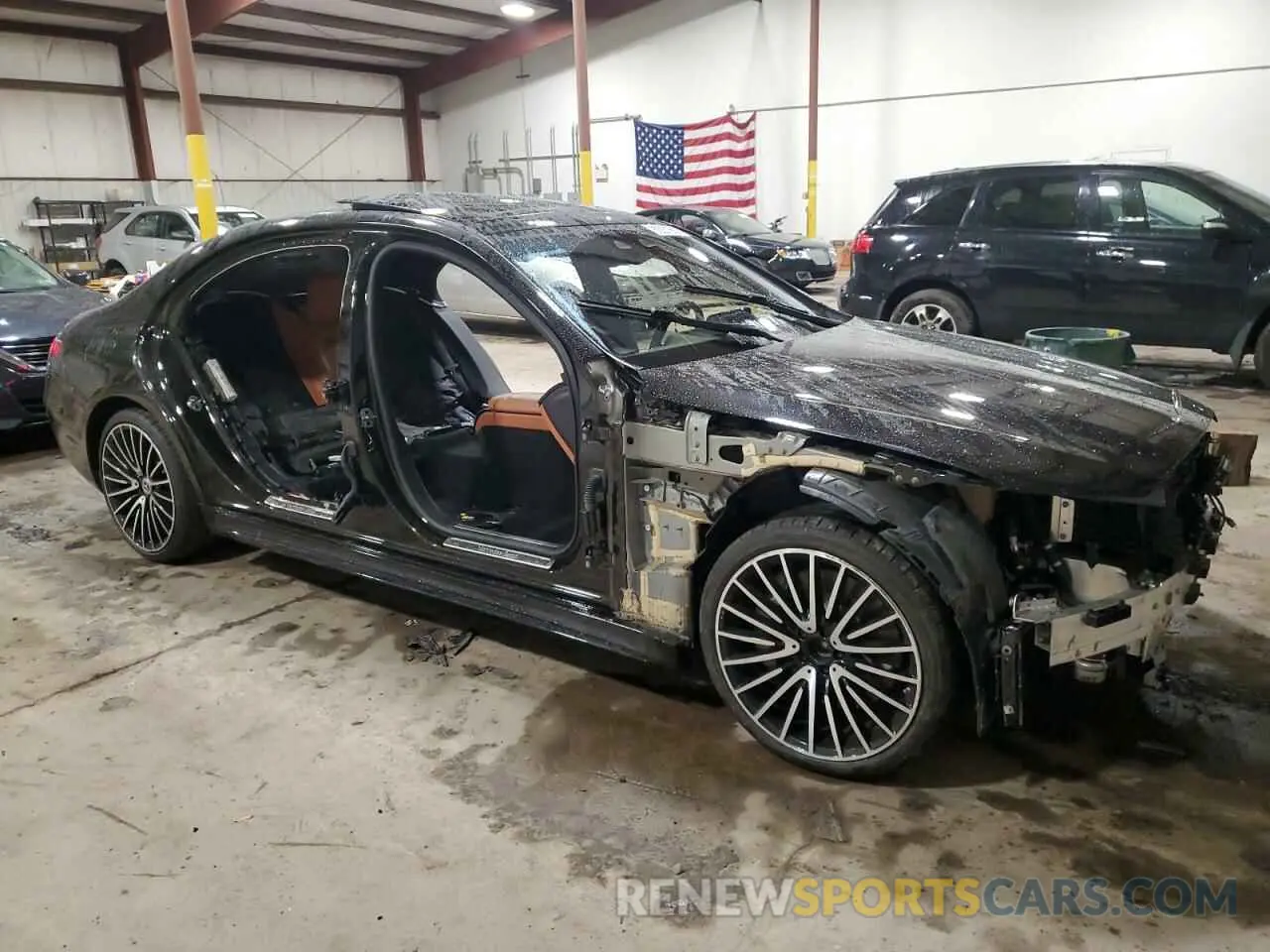 4 Photograph of a damaged car W1K6G7GB3MA057868 MERCEDES-BENZ S-CLASS 2021