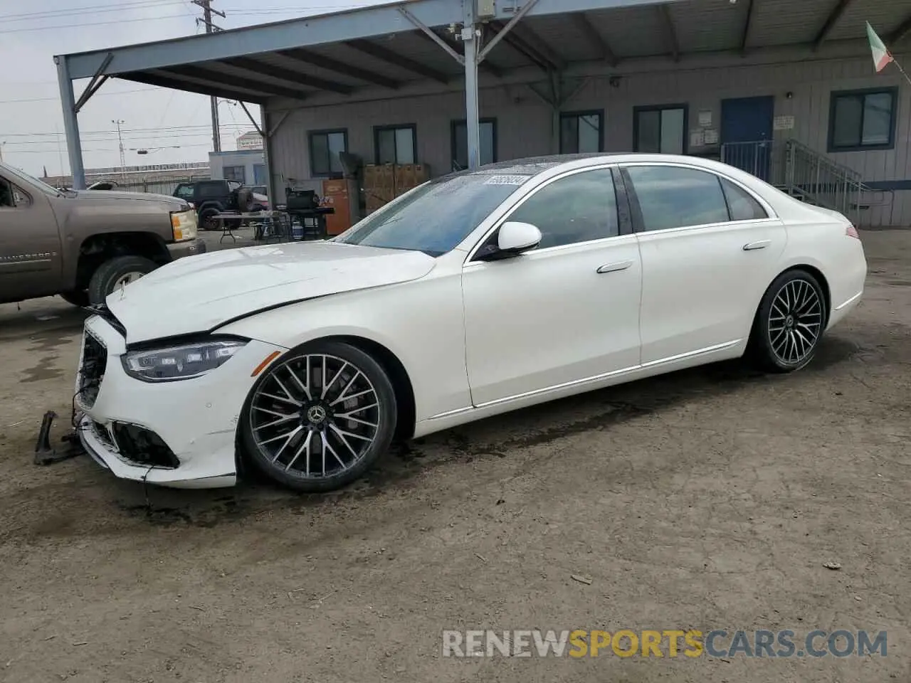 1 Фотография поврежденного автомобиля W1K6G7GB4MA043770 MERCEDES-BENZ S-CLASS 2021