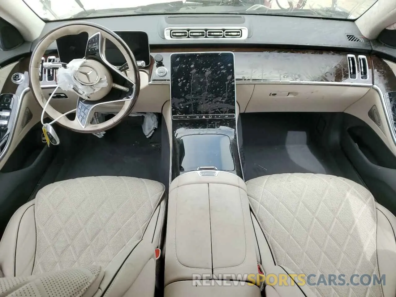 8 Фотография поврежденного автомобиля W1K6G7GB4MA043770 MERCEDES-BENZ S-CLASS 2021