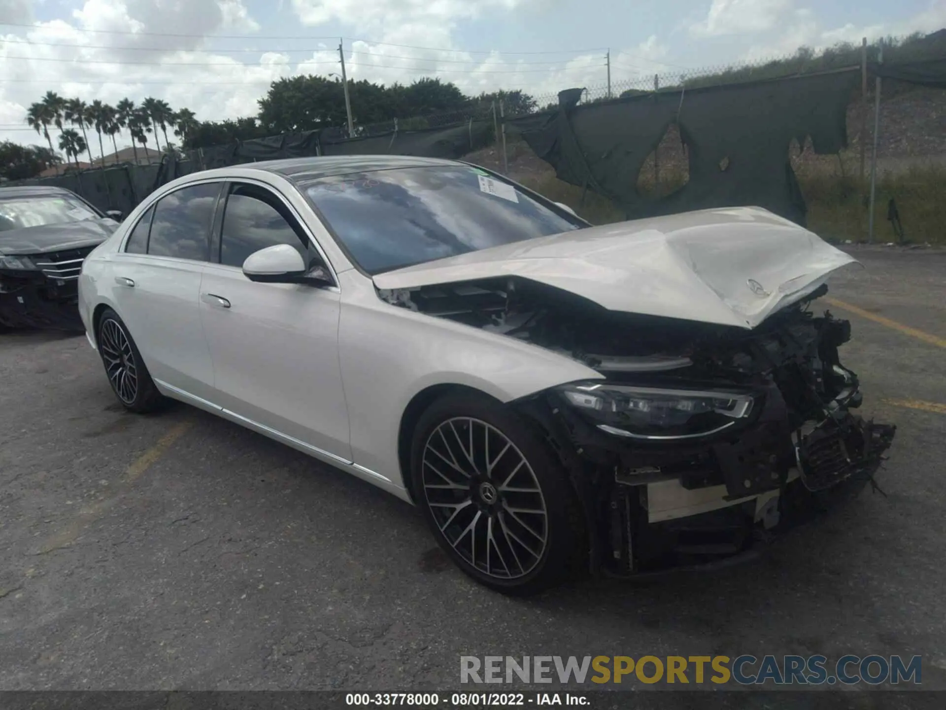 1 Photograph of a damaged car W1K6G7GB5MA024712 MERCEDES-BENZ S-CLASS 2021