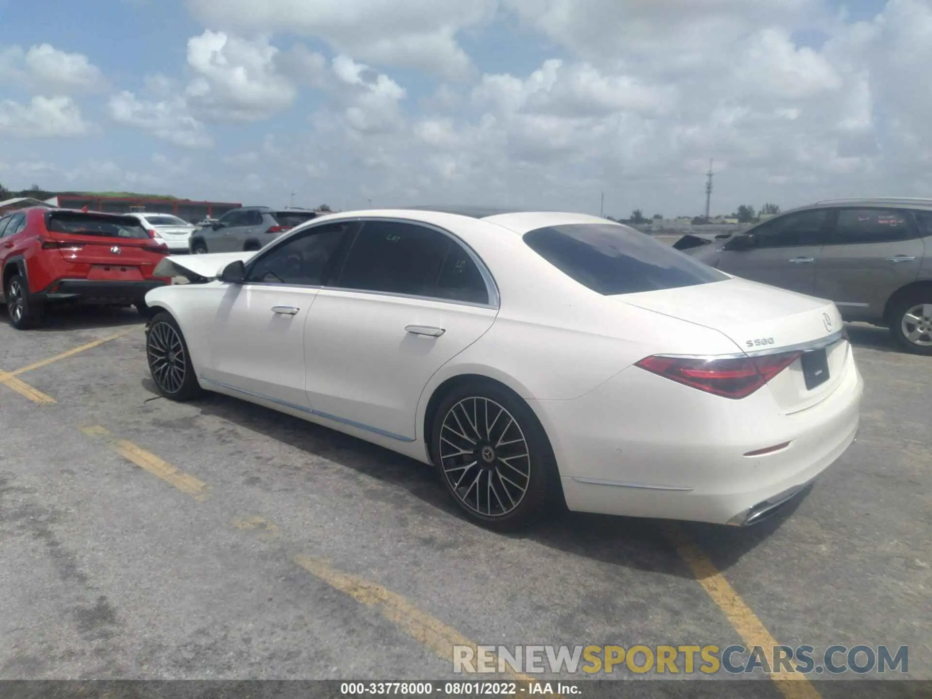 3 Photograph of a damaged car W1K6G7GB5MA024712 MERCEDES-BENZ S-CLASS 2021