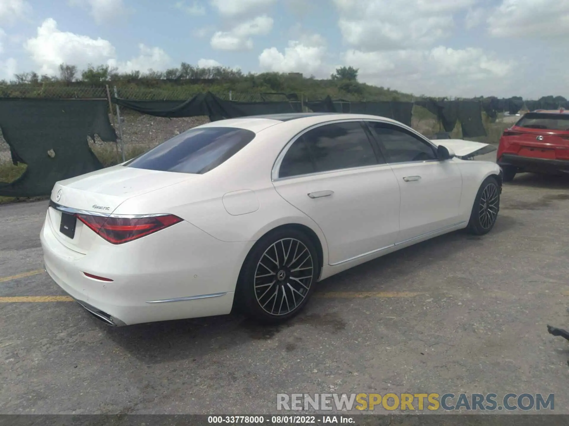4 Photograph of a damaged car W1K6G7GB5MA024712 MERCEDES-BENZ S-CLASS 2021