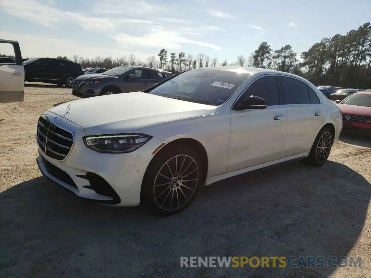 1 Photograph of a damaged car W1K6G7GB7MA044640 MERCEDES-BENZ S-CLASS 2021